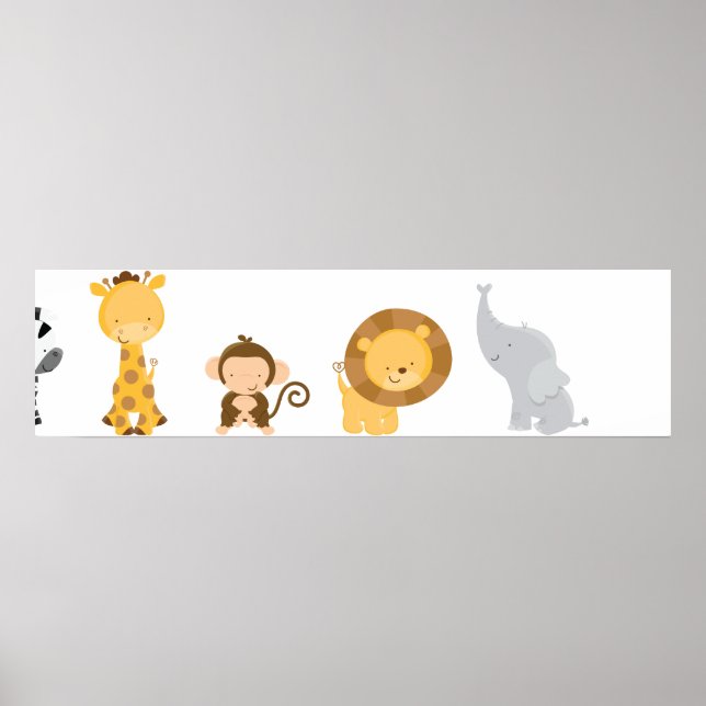 Jungle Spädbarn Poster (Framsidan)