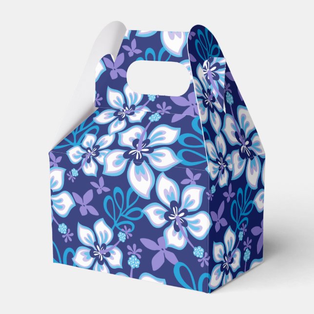 JUNGLE SURFA (BLUE COMBO) FAVOR BOX PRESENTASKAR (Framsidan Sidan)