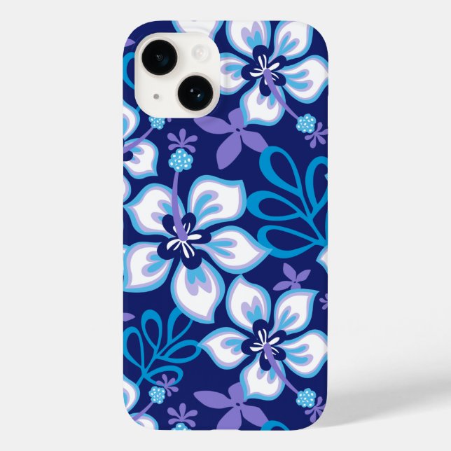 JUNGLE SURFA (BLUE COMBO) Fodral-Mate iphone case (Baksida)