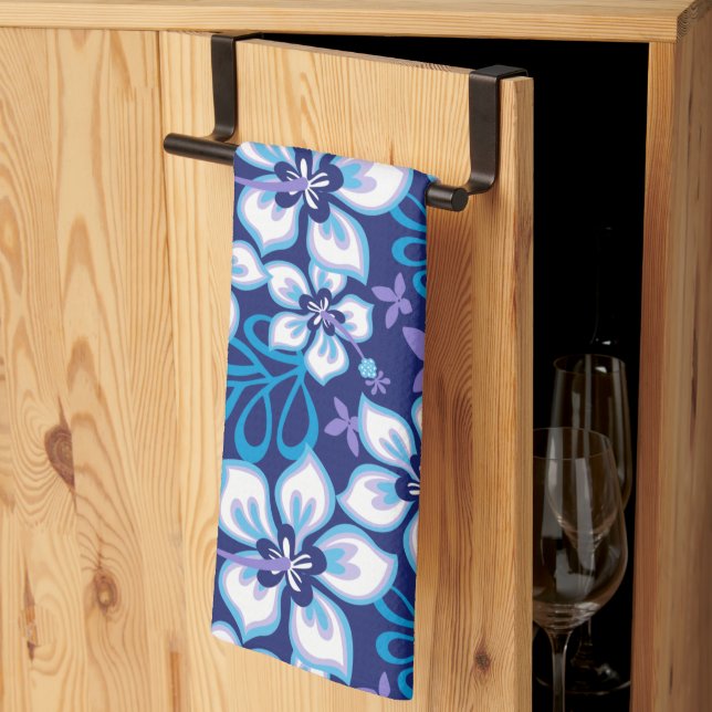 JUNGLE SURFA (BLUE COMBO) KÖKSHANDDUK (Thirds Fold)