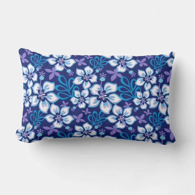 JUNGLE SURFA (BLUE COMBO) LUMBARKUDDE (Framsida)