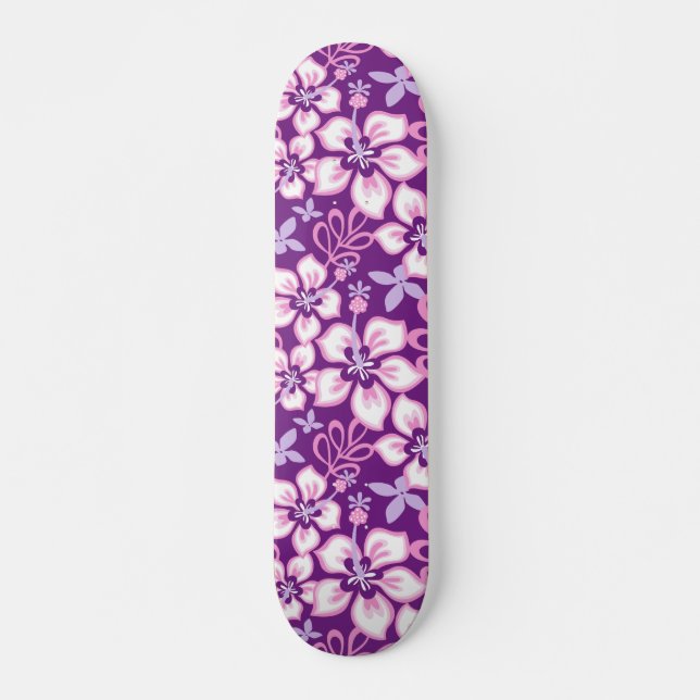 JUNGLE SURFA (LILA COMBO) MINI SKATEBOARD BRÄDA 18,5 CM (Framsida)