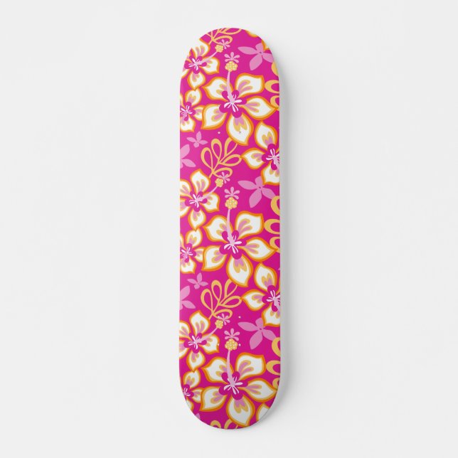 JUNGLE SURFA (ROSA COMBO) MINI SKATEBOARD BRÄDA 18,5 CM (Framsida)