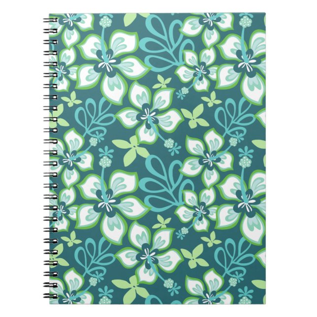 JUNGLE SURFA (TEAL COMBO) ANTECKNINGSBOK (Framsidan)