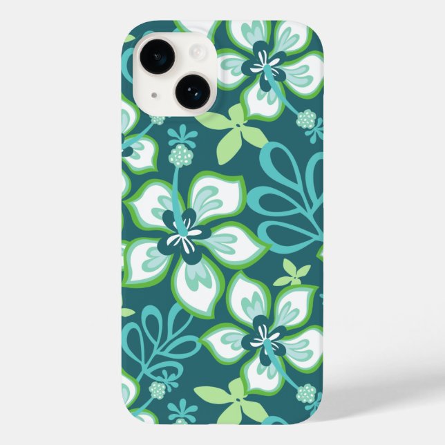 JUNGLE SURFA (TEAL COMBO) Fodral-Mate iphone case (Baksida)