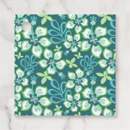 JUNGLE SURFA (TEAL COMBO) GÅVOR ETIKETTER