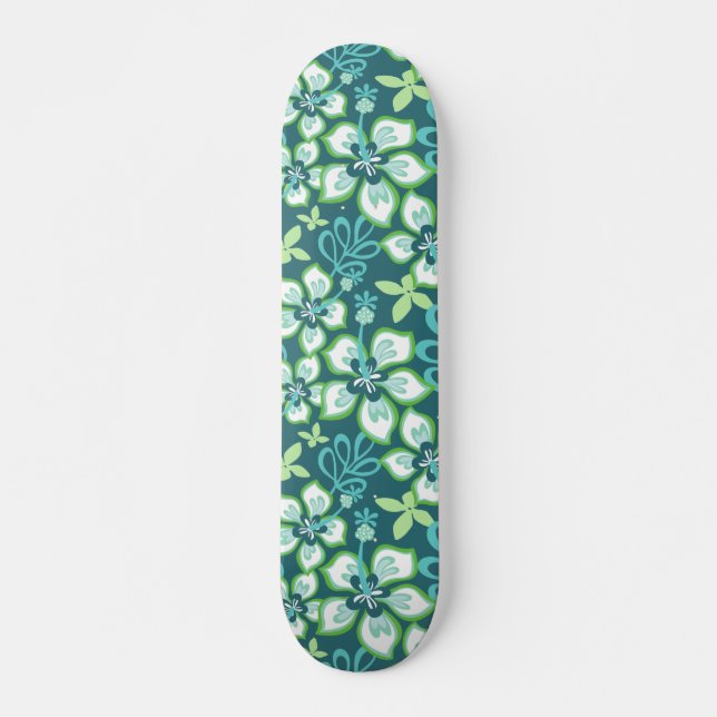 JUNGLE SURFA (TEAL COMBO) MINI SKATEBOARD BRÄDA 18,5 CM (Framsida)