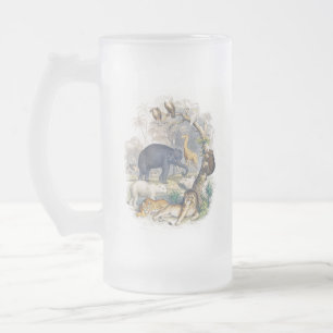 Jungle Tableau Frosted Mugg