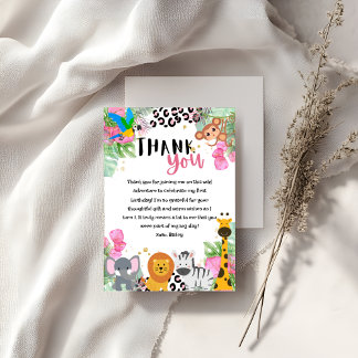 Jungle, tack, ditt kort