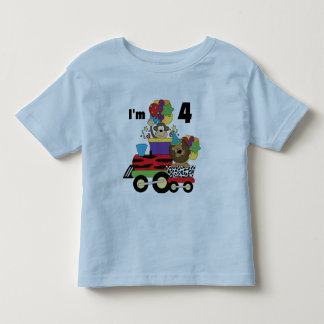 Jungle Tåg 4e födelsedagen Tshirts och Gifts