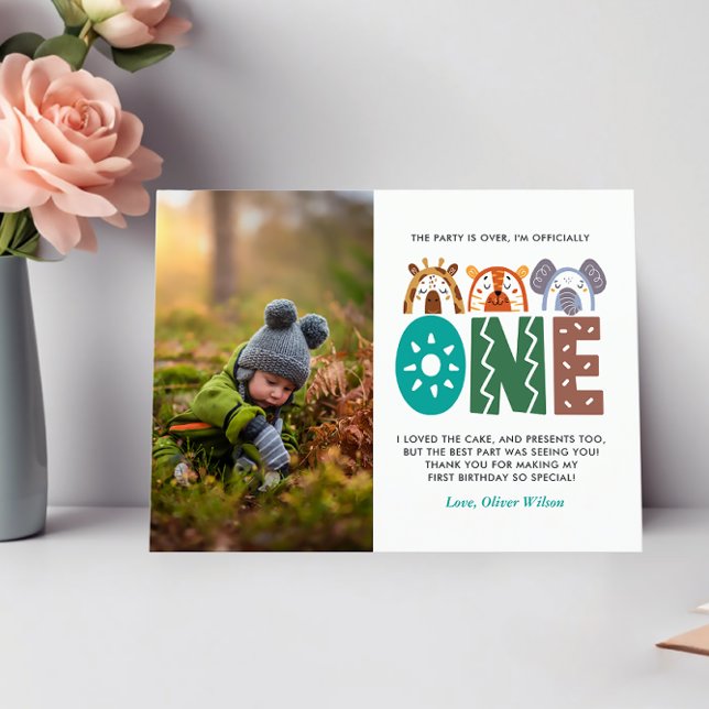 Jungle ThBäste födelsedag Tack Postkort Vykort (Skapare uppladdad)