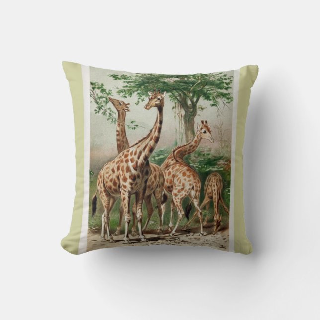 Jungle Throw American MoJo Pillow Kudde (Framsida)