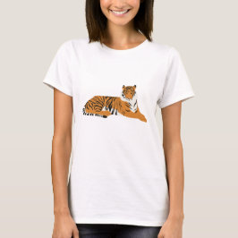 Jungle Tiger Animal T Shirt