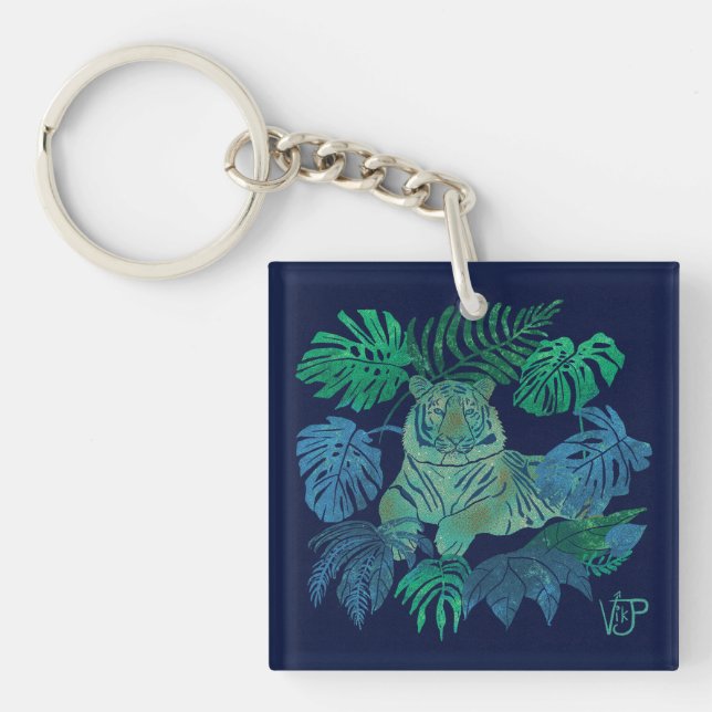 Jungle tiger blue (Framsidan)
