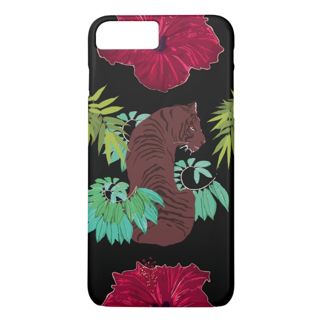 Jungle Tiger Case-Mate iPhone Skal (Baksida)