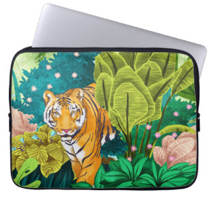 Jungle Tiger Laptop Fodral