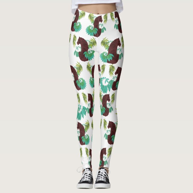 Jungle Tiger Leggings (Framsida)