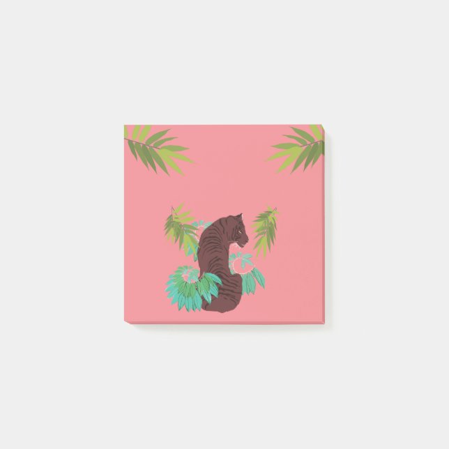 Jungle Tiger Post-it Block (Framsida)