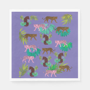 Jungle Tigers Pappersservett