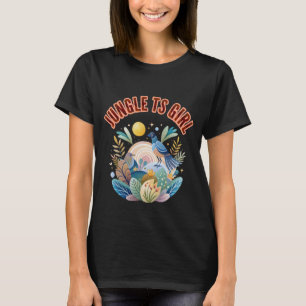 Jungle TS-flicka T Shirt