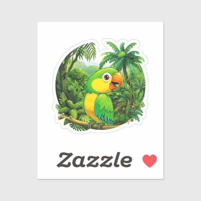 Jungle Vibes Klistermärken (Ark)