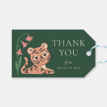 Jungle Vild Animal Tiger Kids Party Gift Märkre