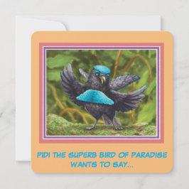 Jungle Whispers of Encouragement Series Flat Card