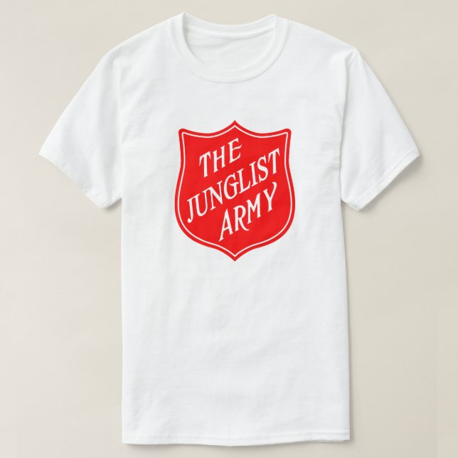 JUNGLIST-ARMÉN T SHIRT (Design framsida)
