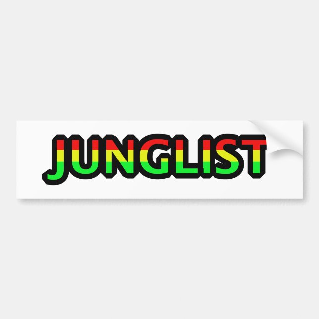Junglist Bildekal (Framsidan)