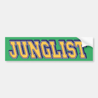 Junglist Jungle Music Älskare Bildekal