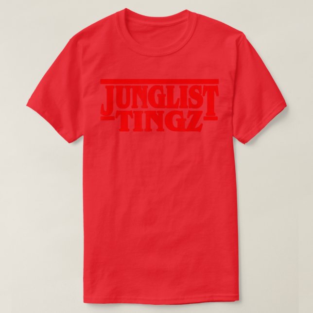 Junglist SakerJunglist  T Shirt (Design framsida)