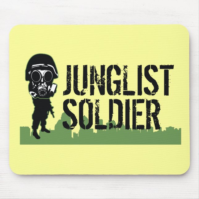 Junglist soldat musmatta (Framsidan)