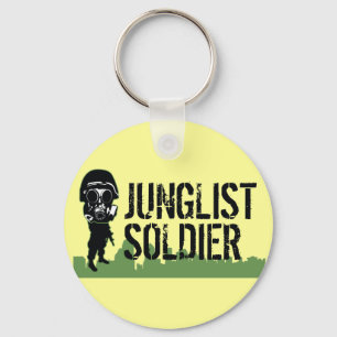 Junglist Soldier Nyckelring