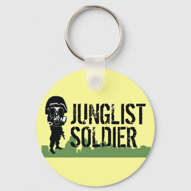 Junglist Soldier Nyckelring (Framsida)
