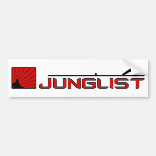 Junglist-svängbord Bildekal