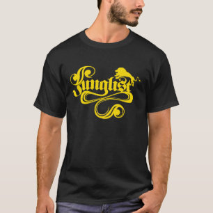 Junglist svart & guld t-shirt
