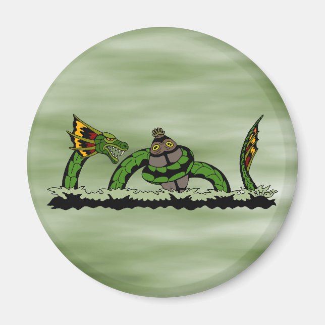 Jungun Catching a Quibbib Magnet (Framsidan)