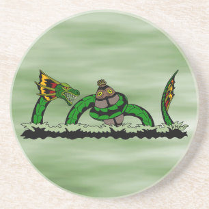 Jungun Catching a Quibbib Underlägg Sandsten
