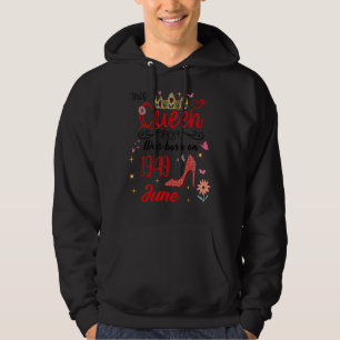 Juni 1949 Födelsedag Denna drottning föddes i juni Hoodie