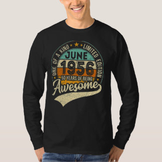 Juni 1956 66:e födelsedagen 66 år efter Fantastisk T Shirt