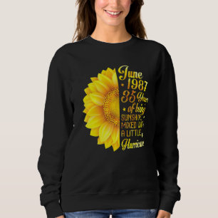 juni 1987 Solrosblandningar 35 år T Shirt