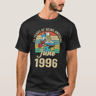 Juni 1996 25-årig 25-dagarsapparat t shirt