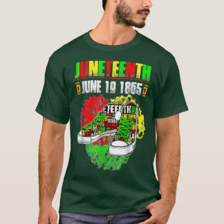 Juni 19 1865 Junttonde afrikanen i T Shirt