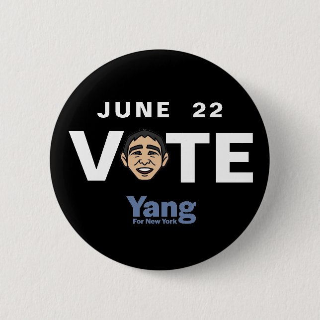Juni 22 Vote Yang Mayor NYC Knapp (Framsida)