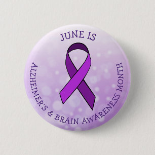 Juni är Alzheimers och Brain Awareness Month Knapp