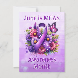 Juni är MCAS-informationsmånad Vykort