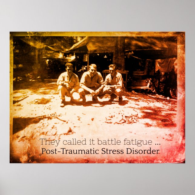 Juni är PTSD-medvetenhetsmånadens affisch (Framsidan)