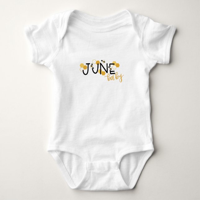 Juni Baby T Shirt (Framsida)