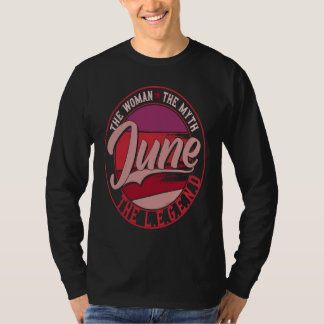 Juni damen av myt legenden t shirt