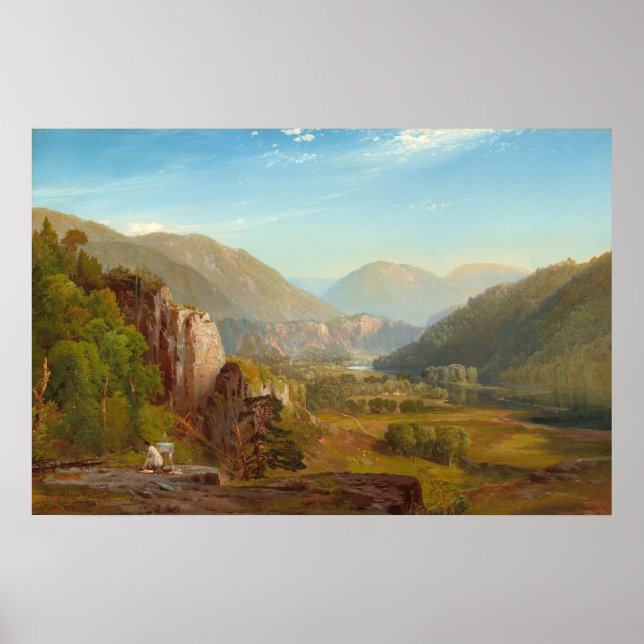 Juniata - Thomas Moran Fine Art Poster (Framsidan)